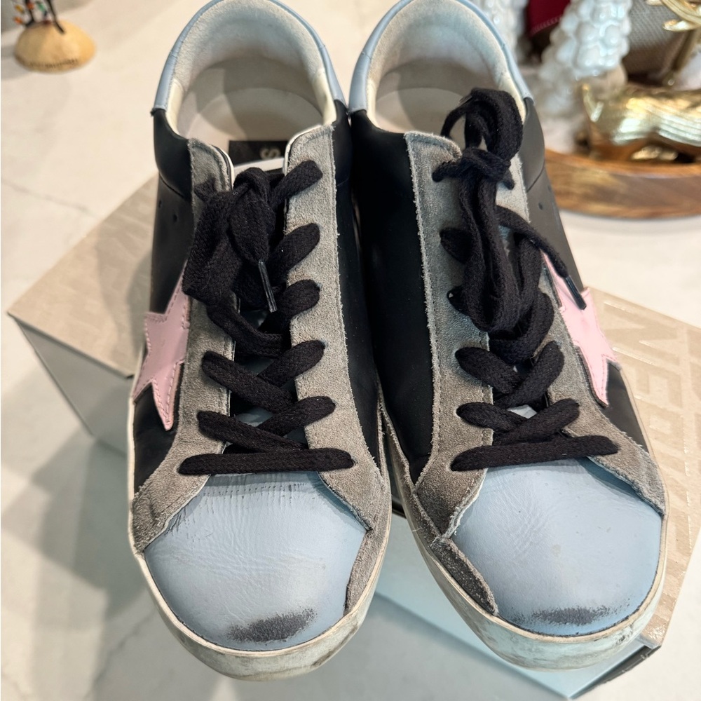 GOLDEN GOOSE Nordstrom Shoes SuperStar Size 39 US 9 8.5 with box